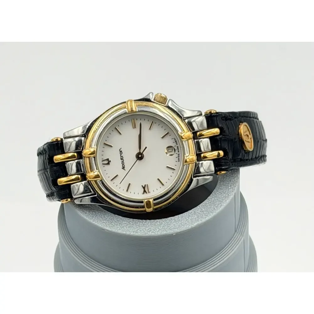 Vintage Accutron by Bulova 28B07 Women's Swiss Quartz watch New Battery